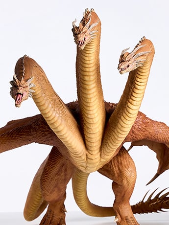 Godzilla: King of the Monsters Titans of the Monsterverse King Ghidorah Statue Gallery Image 2