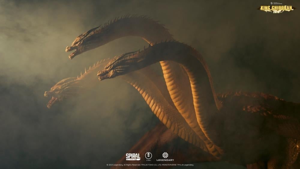 Godzilla: King of the Monsters Titans of the Monsterverse King Ghidorah Statue Gallery Image 27
