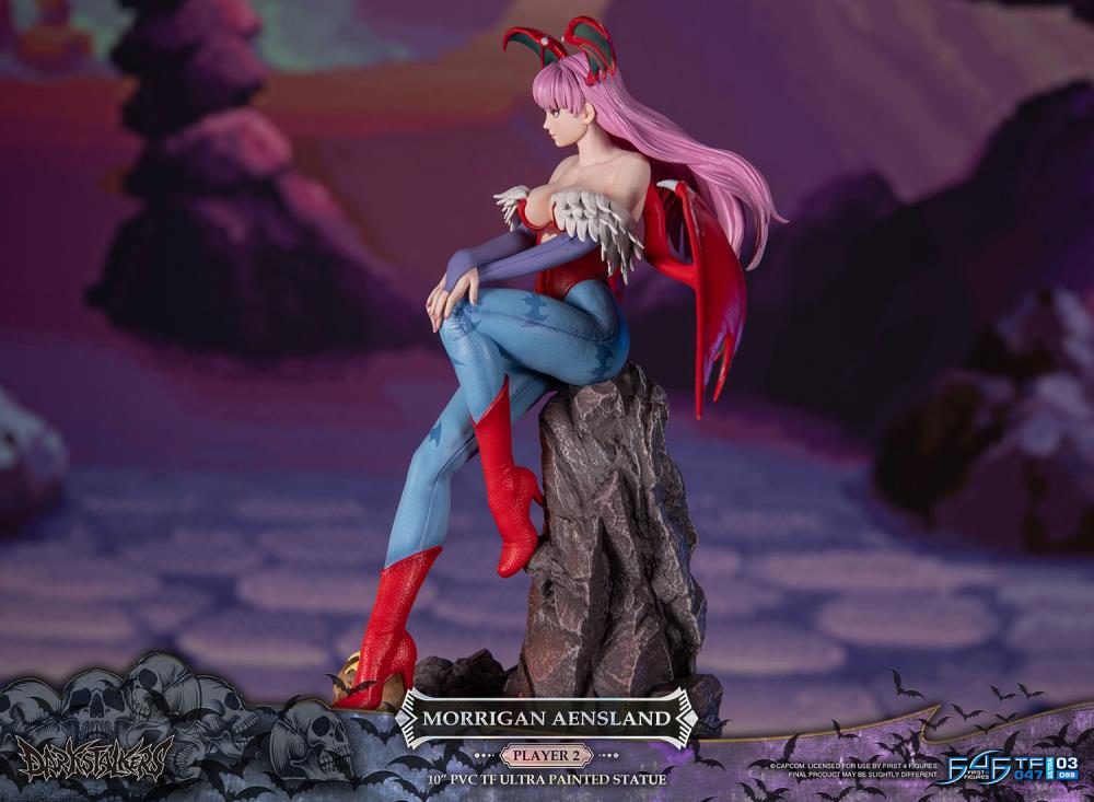 Darkstalkers Morrigan Aensland (Player 2 Variant) Statue Gallery Image 14