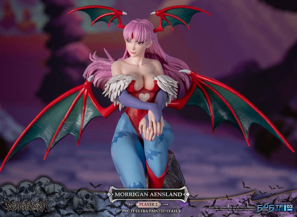 Darkstalkers Morrigan Aensland (Player 2 Variant) Statue Gallery Image 17