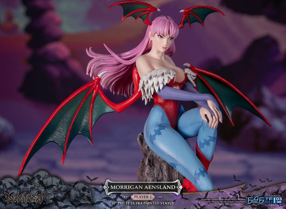 Darkstalkers Morrigan Aensland (Player 2 Variant) Statue Gallery Image 16