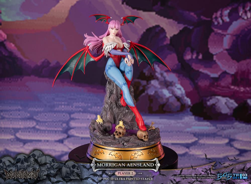 Darkstalkers Morrigan Aensland (Player 2 Variant) Statue Gallery Image 6