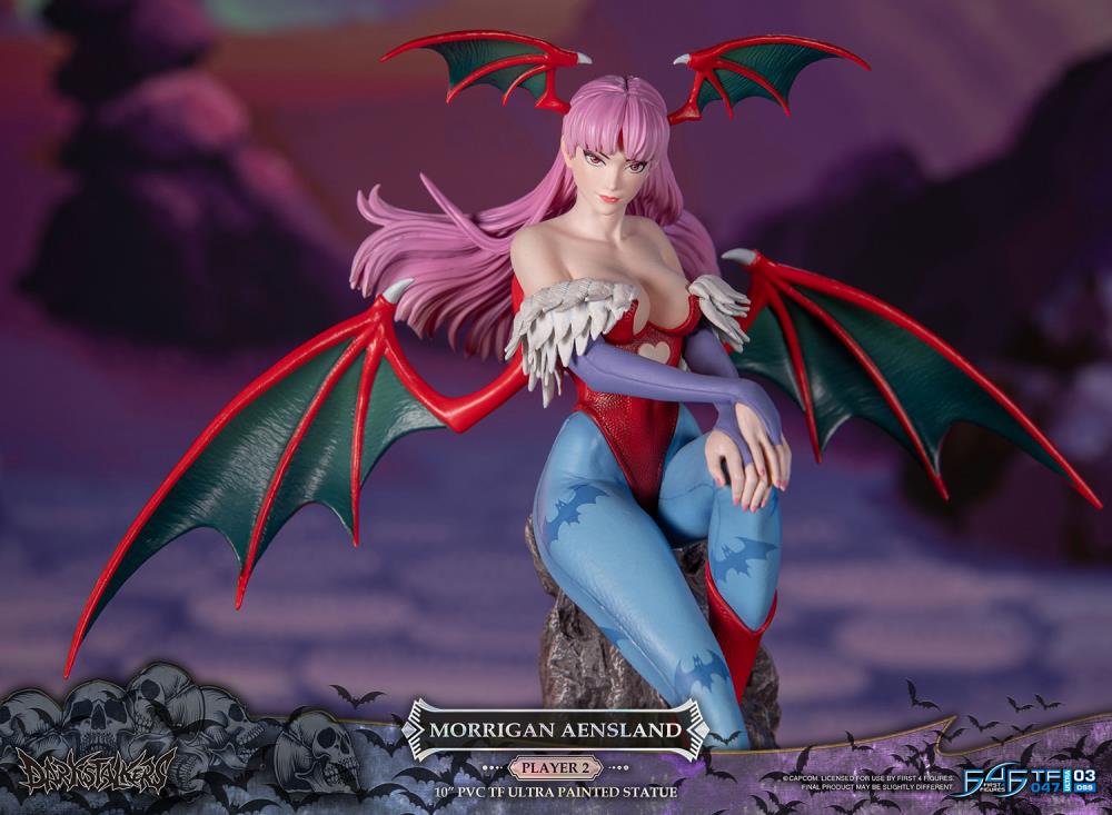 Darkstalkers Morrigan Aensland (Player 2 Variant) Statue Gallery Image 15