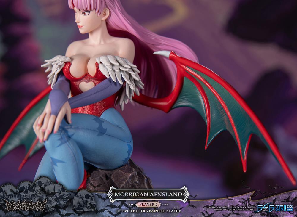 Darkstalkers Morrigan Aensland (Player 2 Variant) Statue Gallery Image 21