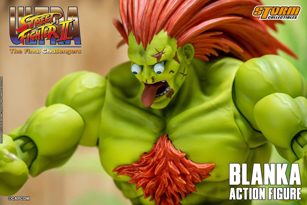 Ultra Street Fighter II: The Final Challengers Blanka 1/12 Scale Action Figure Gallery Image 19