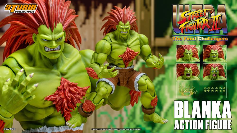 Ultra Street Fighter II: The Final Challengers Blanka 1/12 Scale Action Figure Gallery Image 28