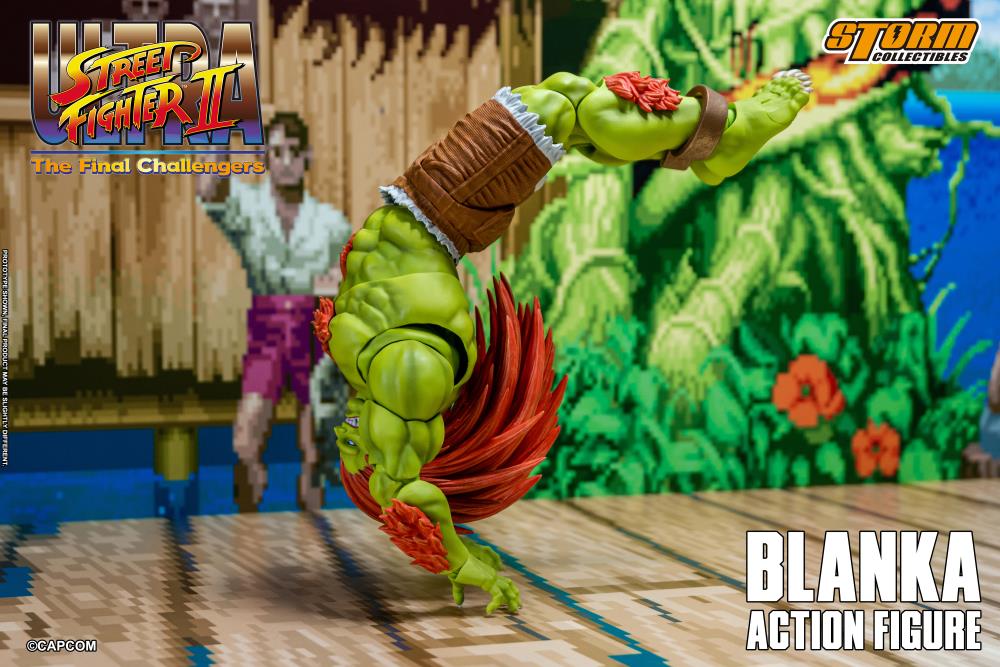 Ultra Street Fighter II: The Final Challengers Blanka 1/12 Scale Action Figure Gallery Image 13