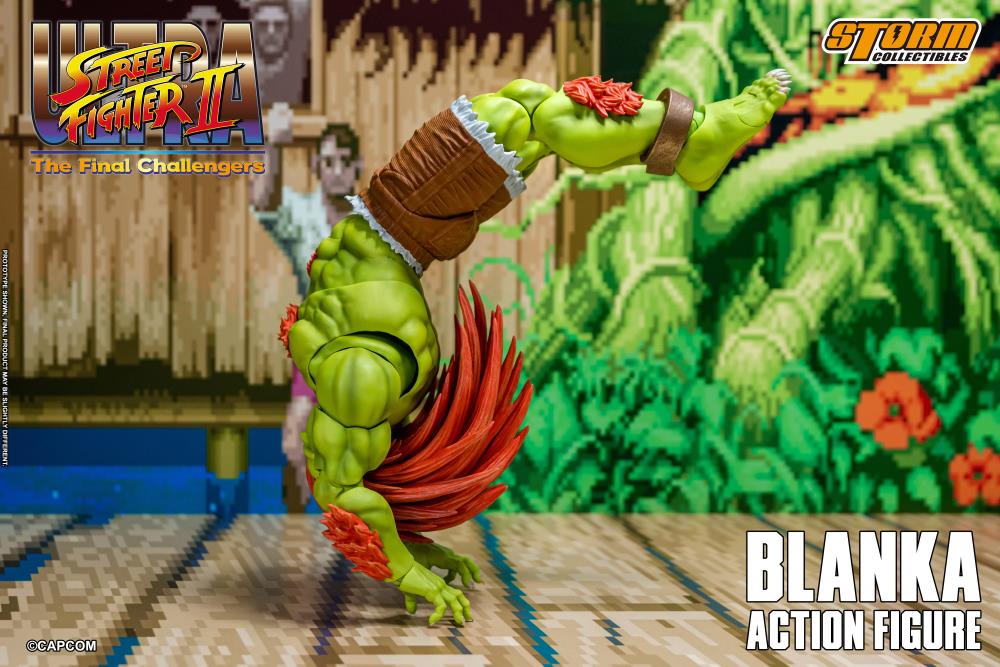 Ultra Street Fighter II: The Final Challengers Blanka 1/12 Scale Action Figure Gallery Image 12