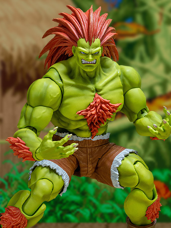 Ultra Street Fighter II: The Final Challengers Blanka 1/12 Scale Action Figure Gallery Image 2