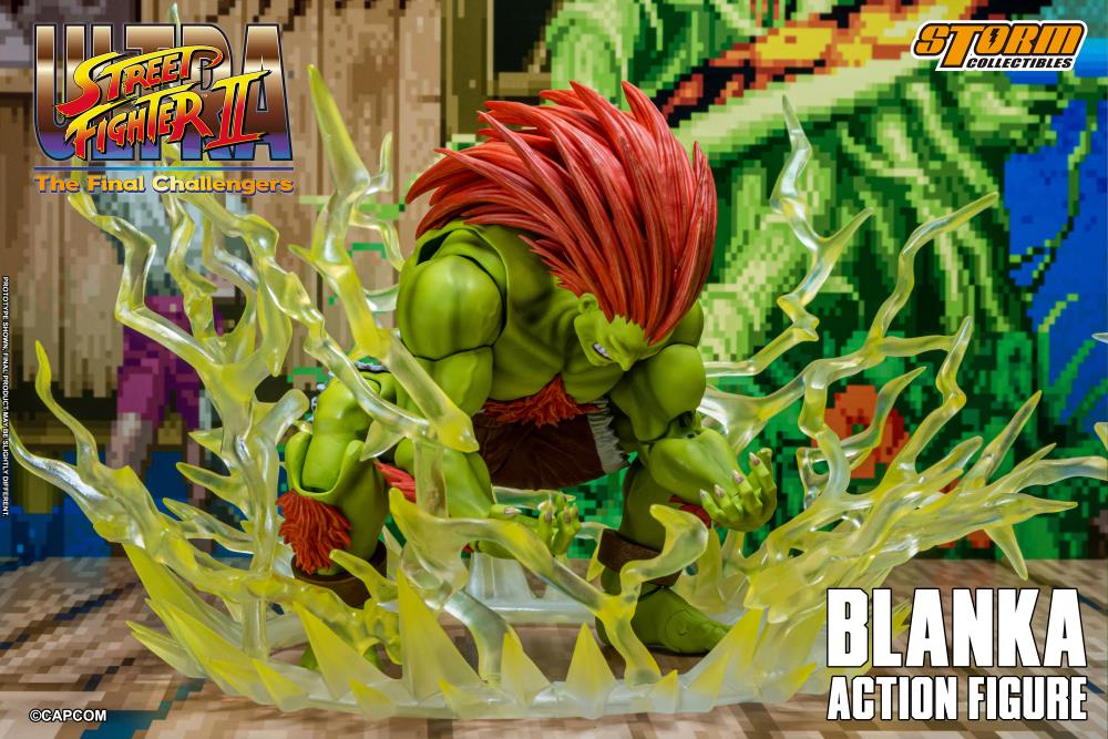 Ultra Street Fighter II: The Final Challengers Blanka 1/12 Scale Action Figure Gallery Image 24