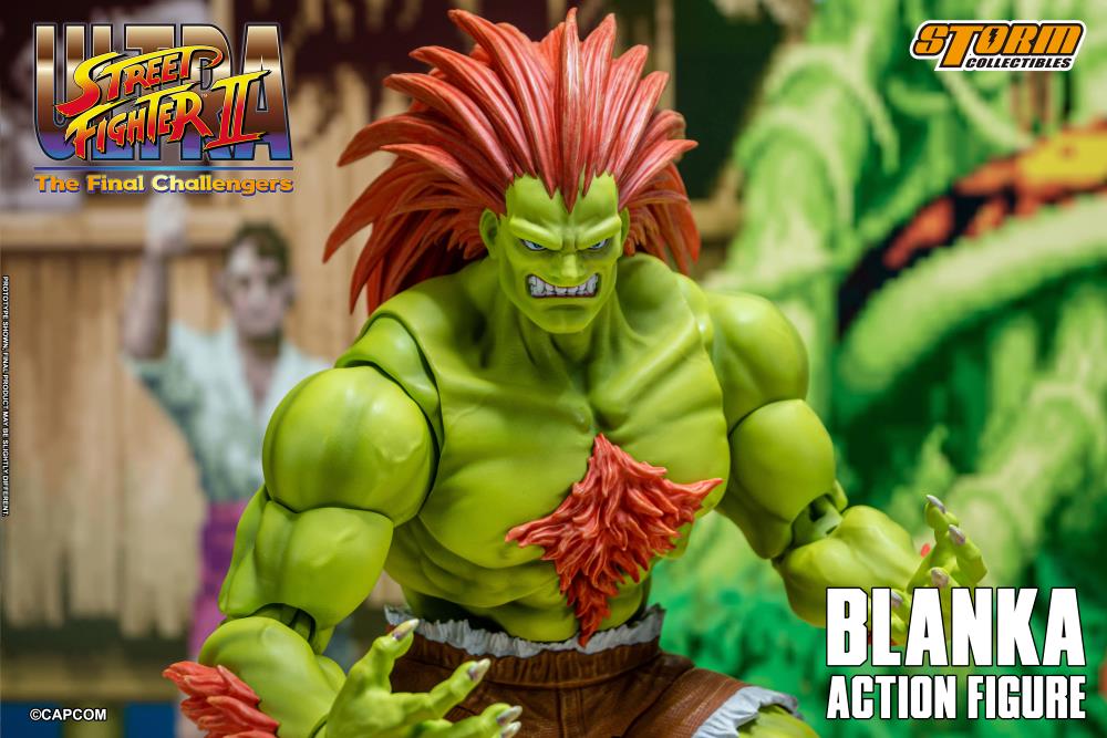 Ultra Street Fighter II: The Final Challengers Blanka 1/12 Scale Action Figure Gallery Image 26