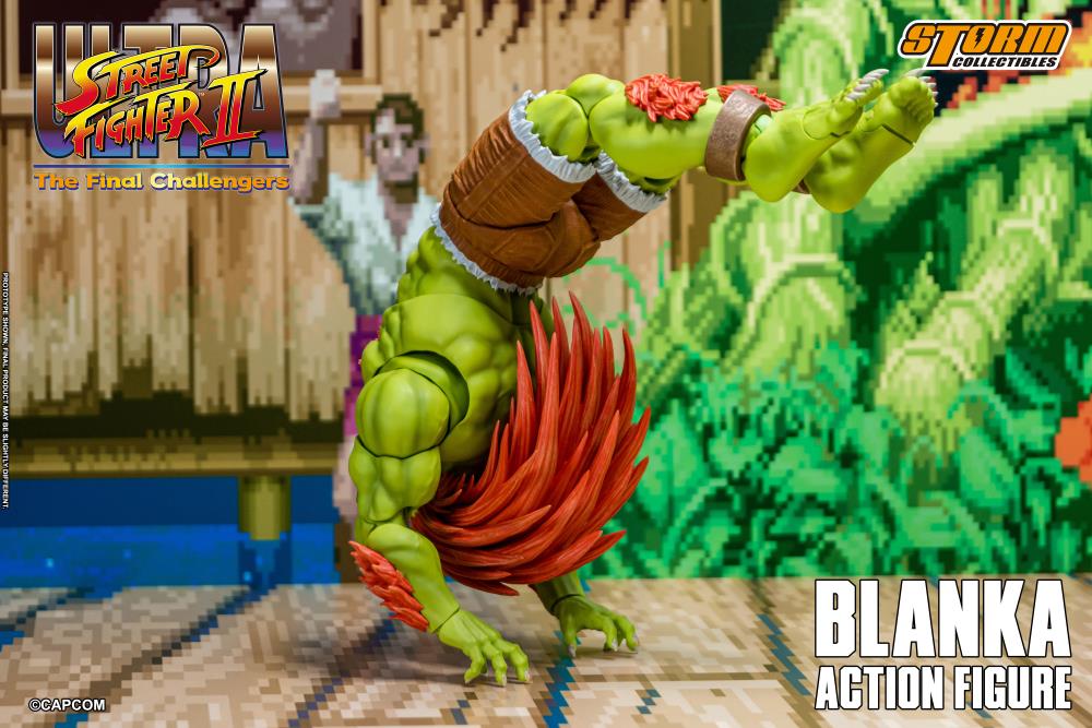 Ultra Street Fighter II: The Final Challengers Blanka 1/12 Scale Action Figure Gallery Image 15