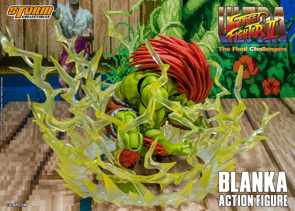 Ultra Street Fighter II: The Final Challengers Blanka 1/12 Scale Action Figure Gallery Image 22