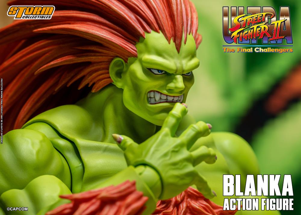 Ultra Street Fighter II: The Final Challengers Blanka 1/12 Scale Action Figure Gallery Image 27