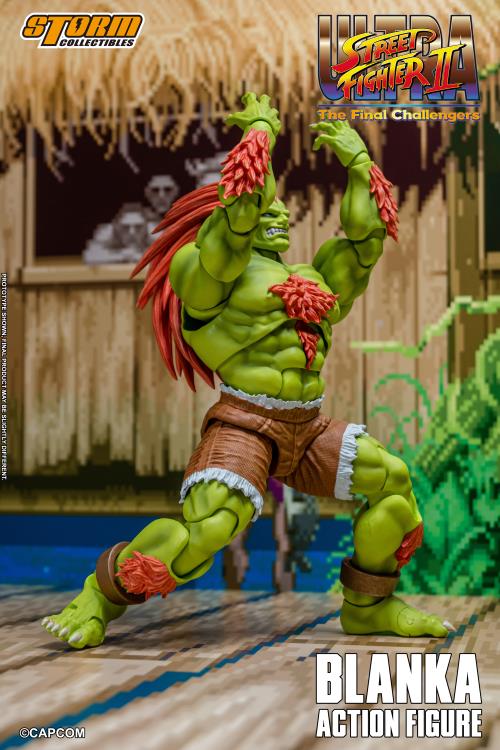Ultra Street Fighter II: The Final Challengers Blanka 1/12 Scale Action Figure Gallery Image 6