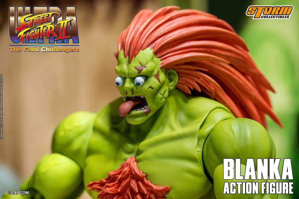 Ultra Street Fighter II: The Final Challengers Blanka 1/12 Scale Action Figure Gallery Image 21