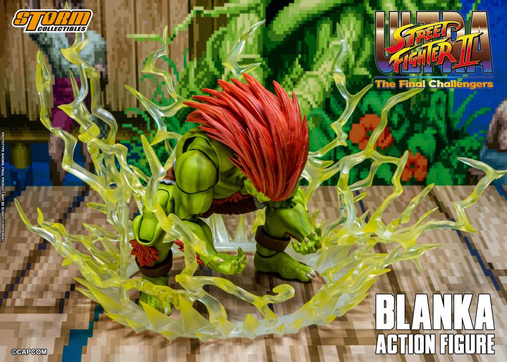 Ultra Street Fighter II: The Final Challengers Blanka 1/12 Scale Action Figure Gallery Image 23