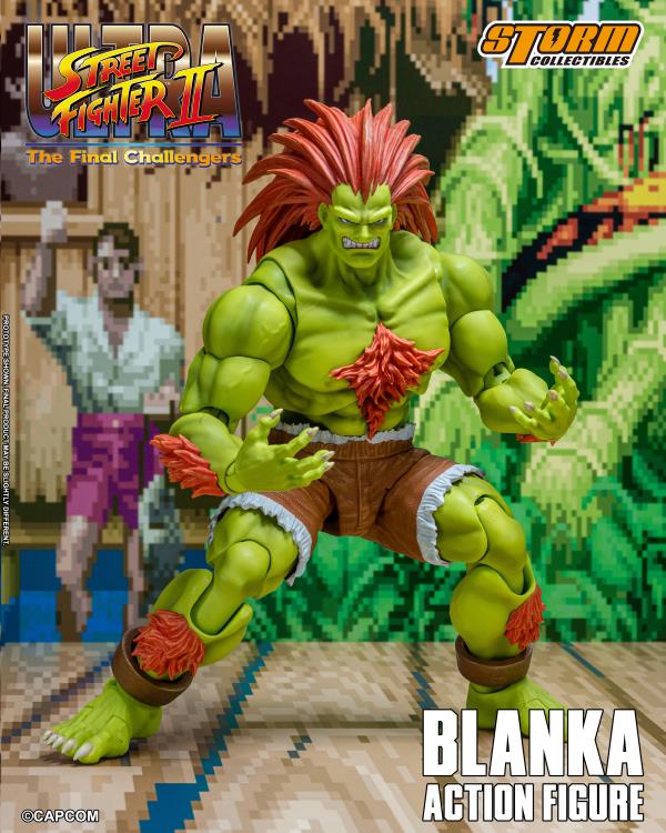 Ultra Street Fighter II: The Final Challengers Blanka 1/12 Scale Action Figure Gallery Image 16
