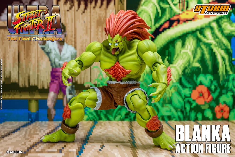 Ultra Street Fighter II: The Final Challengers Blanka 1/12 Scale Action Figure Gallery Image 18