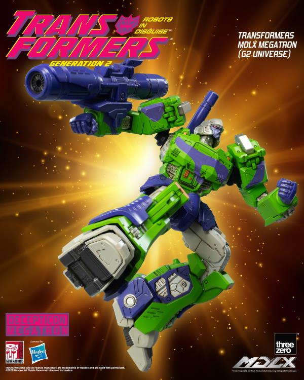 Transformers MDLX Articulated Figure Series Megatron (G2 Universe) BBTS Exclusive Figure Gallery Image 15