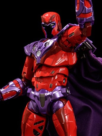 Marvel Fighting Armor Magneto Action Figure Gallery Image 2