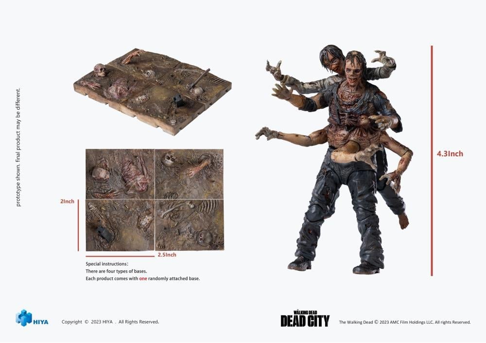 The Walking Dead: Dead City Walker King 1/18 Scale PX Previews
