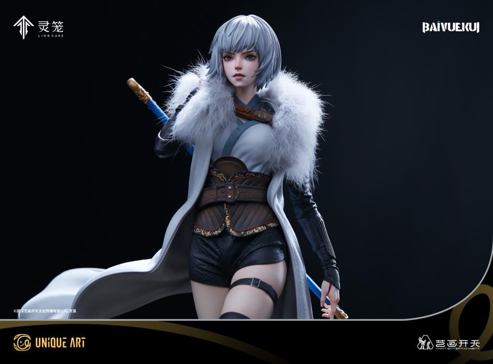 Ling Cage Spirit Cage Genuine Collectors Bai Yuekui 1/6 Scale Statue