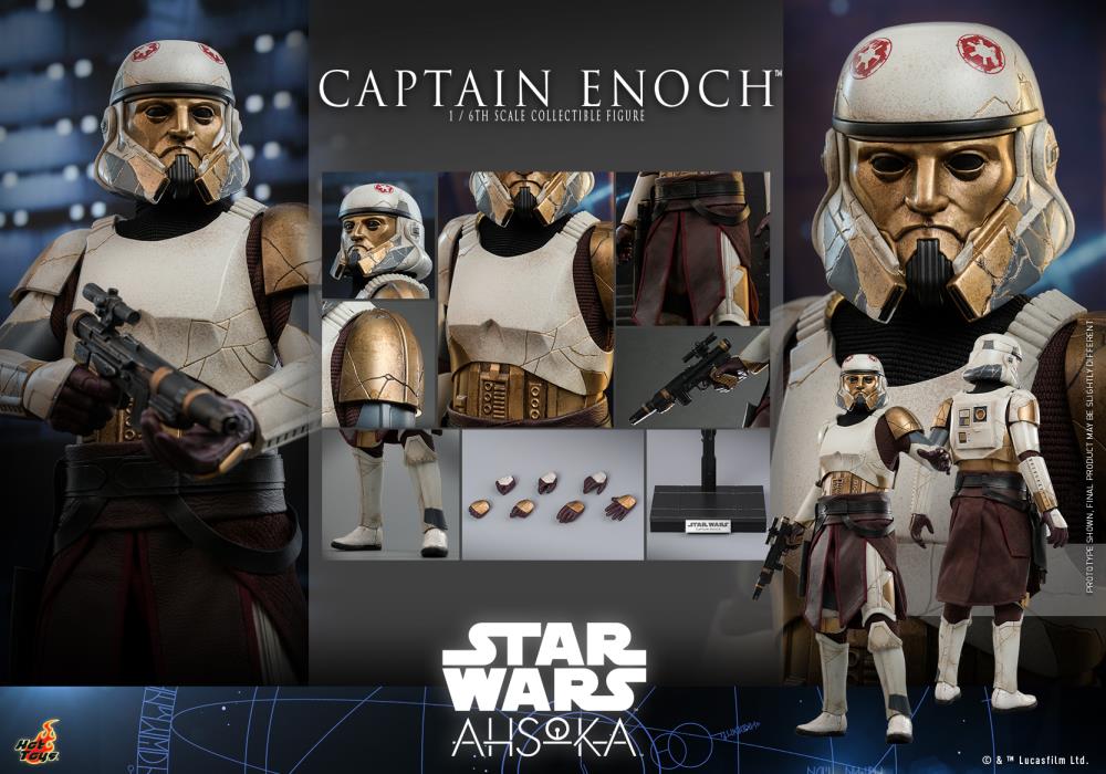 Star Wars: Ahsoka TMS120 Captain Enoch 1/6th Scale Collectible Figure Gallery Image 17