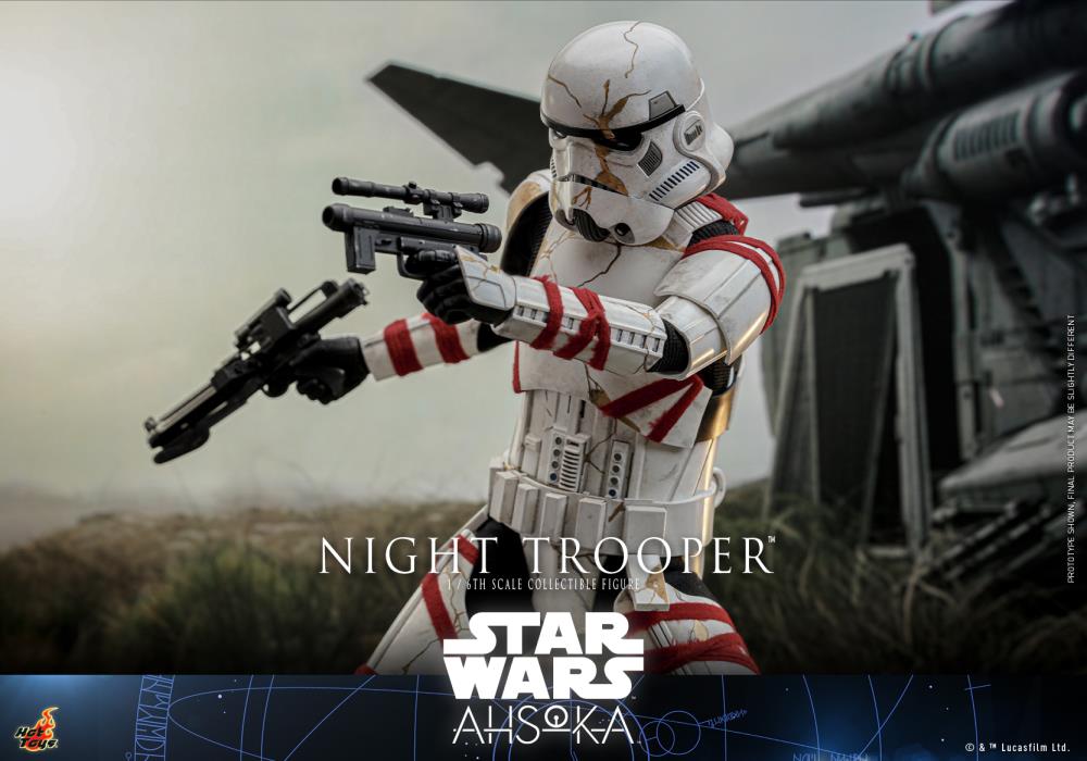 Star Wars: Ahsoka TMS121 Night Trooper 1/6th Scale Collectible Figure Gallery Image 16
