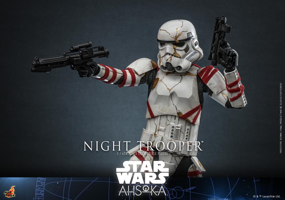Star Wars: Ahsoka TMS121 Night Trooper 1/6th Scale Collectible Figure Gallery Image 7