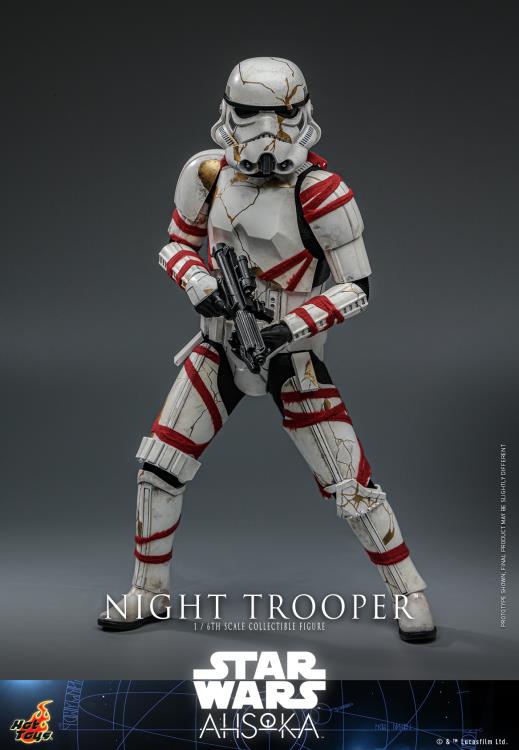 Star Wars: Ahsoka TMS121 Night Trooper 1/6th Scale Collectible Figure Gallery Image 3
