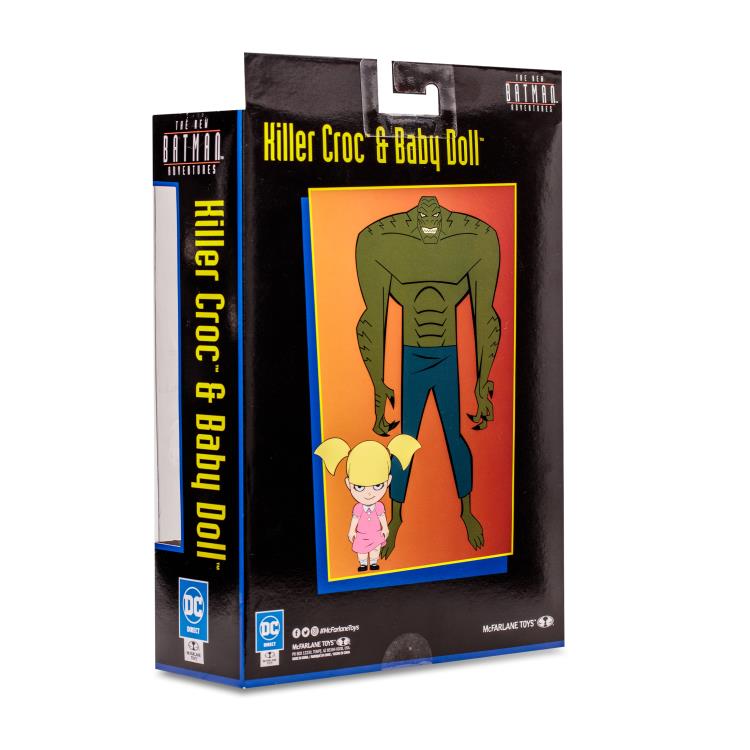 The New Batman Adventures Killer Croc and Baby Doll Action Figures Gallery Image 16