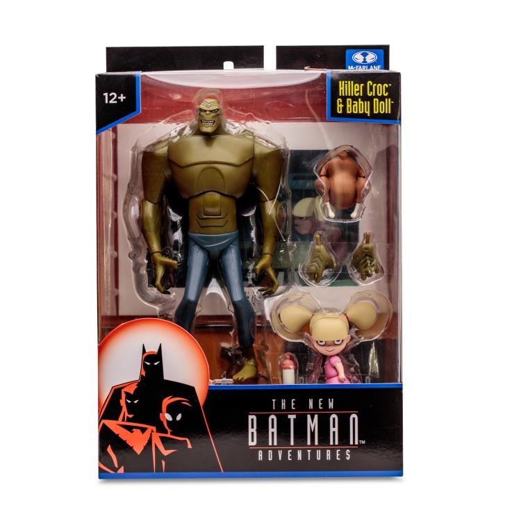 The New Batman Adventures Killer Croc and Baby Doll Action Figures Gallery Image 14