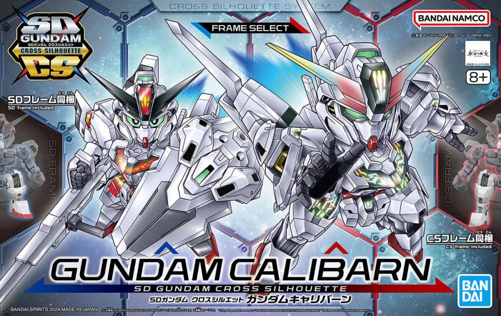 Mobile Suit Gundam: The Witch from Mercury SD Gundam Cross Silhouette Gundam Calibarn Model Kit Gallery Image 14