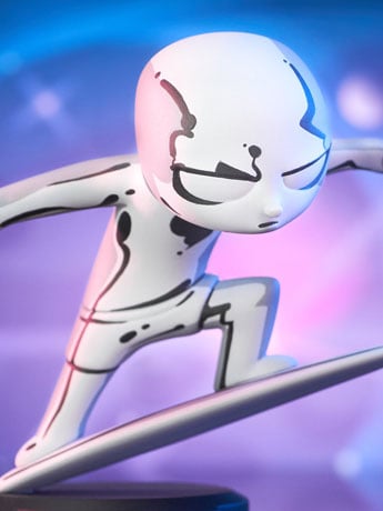 Marvel Animated Silver Surfer Limited Edition Statue Gallery Image 2