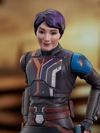 Star Wars: Ahsoka Sabine Wren 1/6 Scale Limited Edition Bust Gallery Image 2