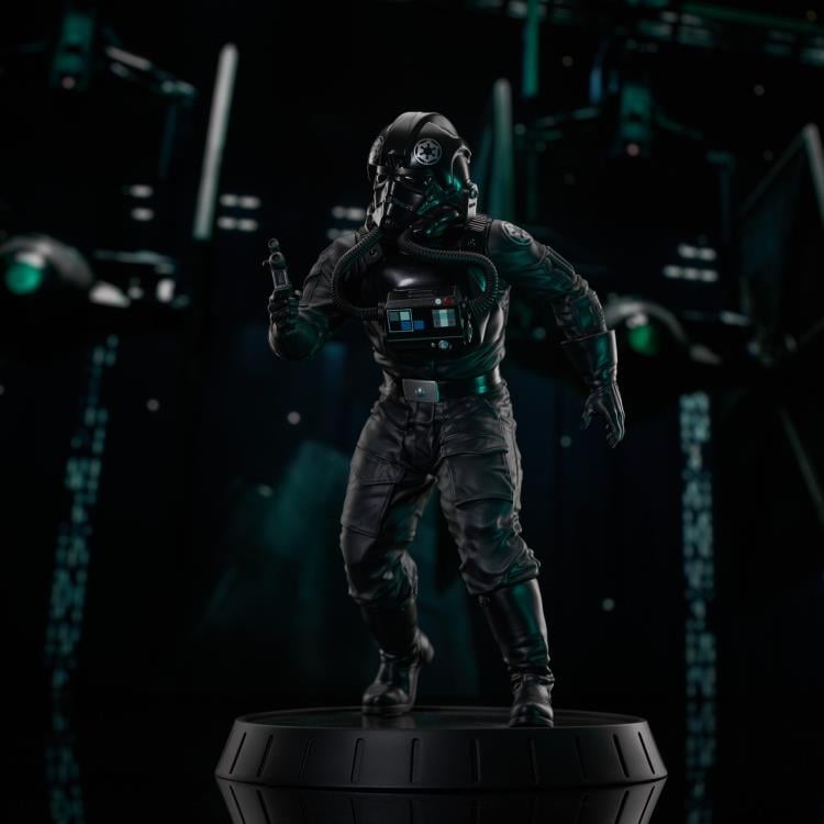 Star Wars: A New Hope Milestones TIE Fighter Pilot 1/6 Scale Limited Edition Statue Gallery Image 4