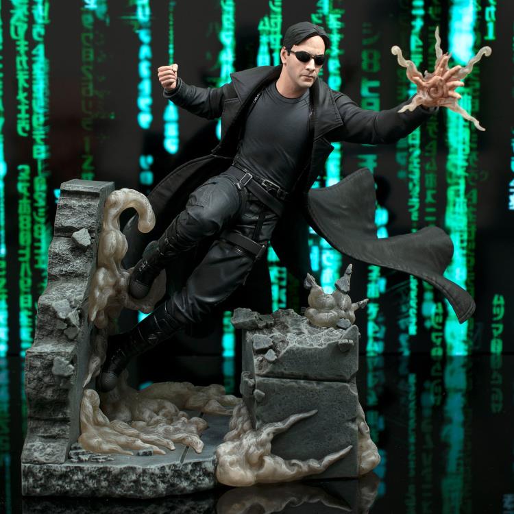 The Matrix Gallery Neo Deluxe Figure Diorama Gallery Image 3
