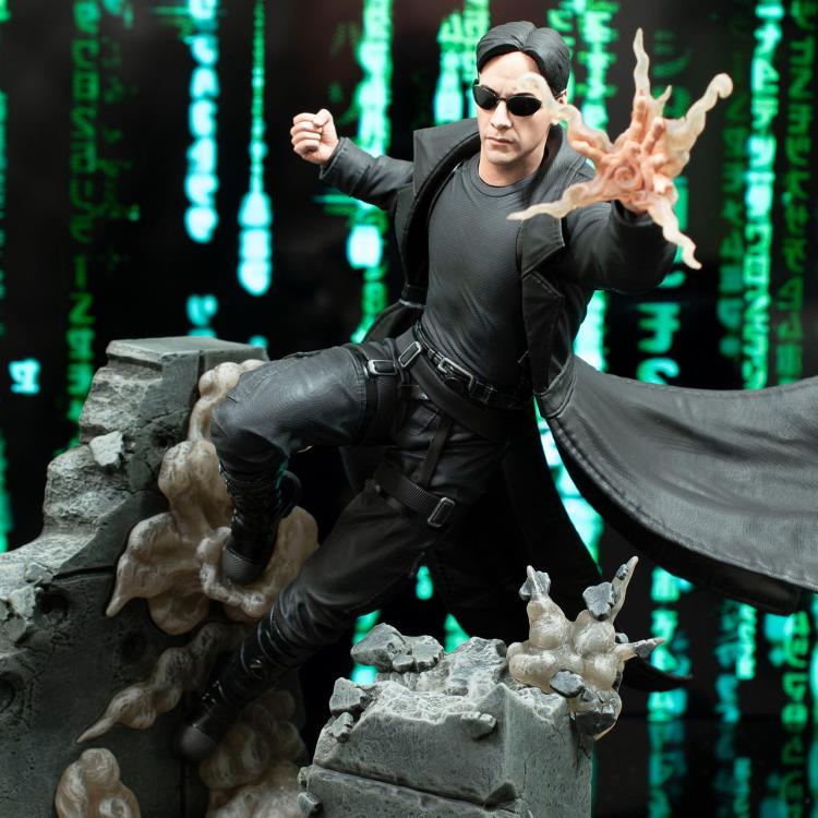 The Matrix Gallery Neo Deluxe Figure Diorama Gallery Image 6