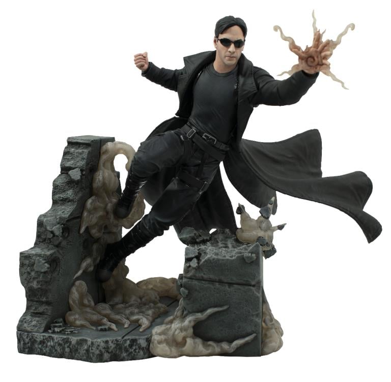 The Matrix Gallery Neo Deluxe Figure Diorama Gallery Image 8