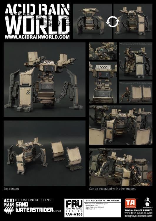 Acid Rain FAV-A106 Sand Waterstrider QM3s