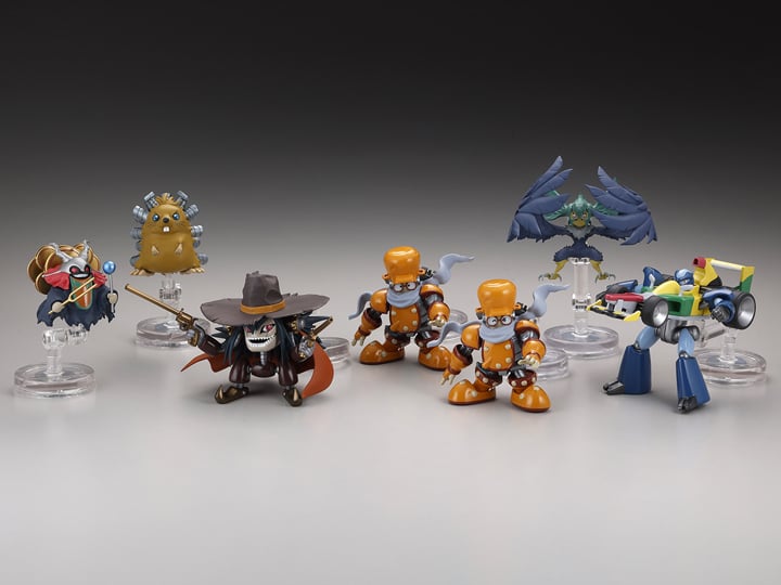 Yu-Gi-Oh! 3D Monster Collection Vol.2 Boxed Set of 6 Figures