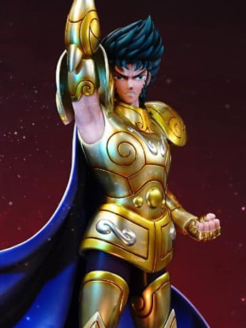 Saint Seiya Twelve Gold Saints Resonance Series Capricorn Shura 1/4 Scale Limited Edition Statue Gallery Image 2