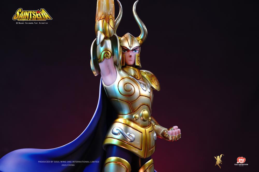Saint Seiya Twelve Gold Saints Resonance Series Capricorn Shura 1/4 Scale Limited Edition Statue Gallery Image 9