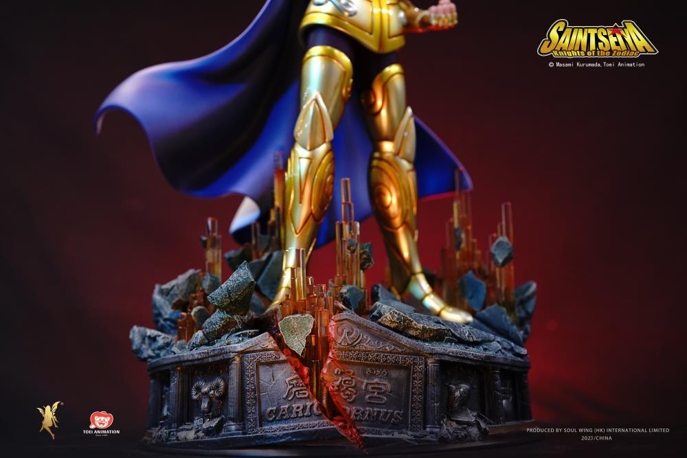 Saint Seiya Twelve Gold Saints Resonance Series Capricorn Shura 1/4 Scale Limited Edition Statue Gallery Image 10
