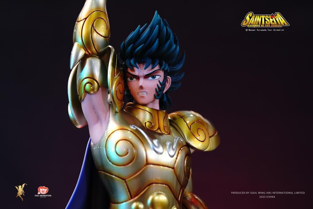 Saint Seiya Twelve Gold Saints Resonance Series Capricorn Shura 1/4 Scale Limited Edition Statue Gallery Image 6