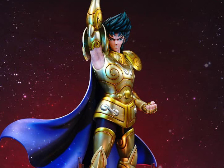 Saint Seiya Twelve Gold Saints Resonance Series Capricorn Shura 1/4 Scale Limited Edition Statue Gallery Image 1