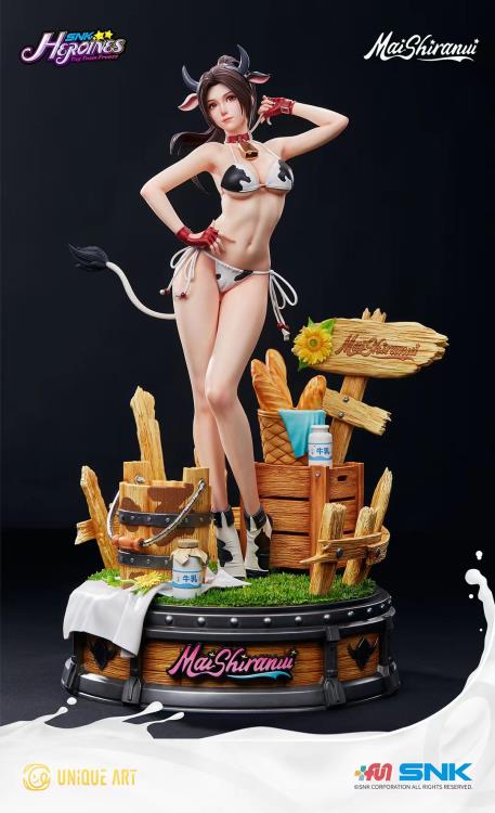 SNK Heroines: Tag Team Frenzy Mai Shiranui 1/4 Scale Limited Edition Statue Gallery Image 3