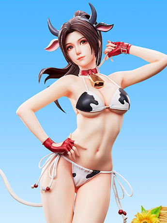 SNK Heroines: Tag Team Frenzy Mai Shiranui 1/4 Scale Limited Edition Statue Gallery Image 2