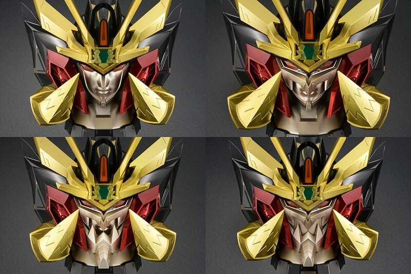 The King of Braves GaoGaiGar Amakuni Kizin Genesic GaoGaiGar Head Bust Gallery Image 16